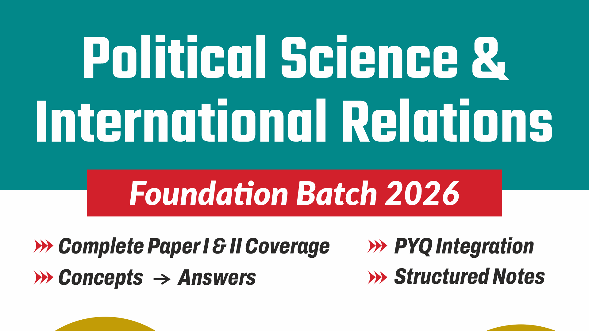 PSIR Foundation 2026 banner